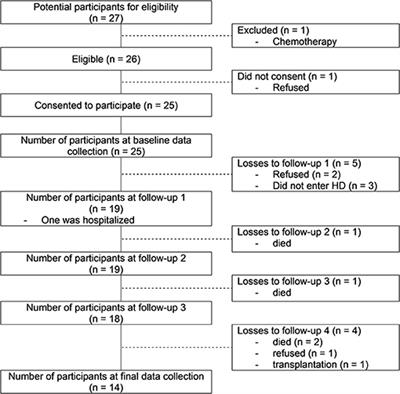 Signatures of Gait Movement Variability in CKD Patients Scheduled for Hemodialysis Indicate Pathological Performance Before and After Hemodialysis: A Prospective, Observational Study